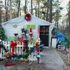 Komunitní stanové městečko bezdomovců u New Jersey