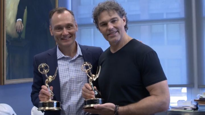 Jágr v Pittsburghu převzal legendární cenu Emmy. Nyní chce zabojovat o smlouvu v NHL; Zdroj foto: NHL.com