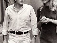 Roman Polanski a Sharon Tateová.