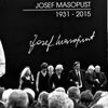 Pohřeb Josefa Masopusta: dcera, manželka s syn Josefa Masopusta