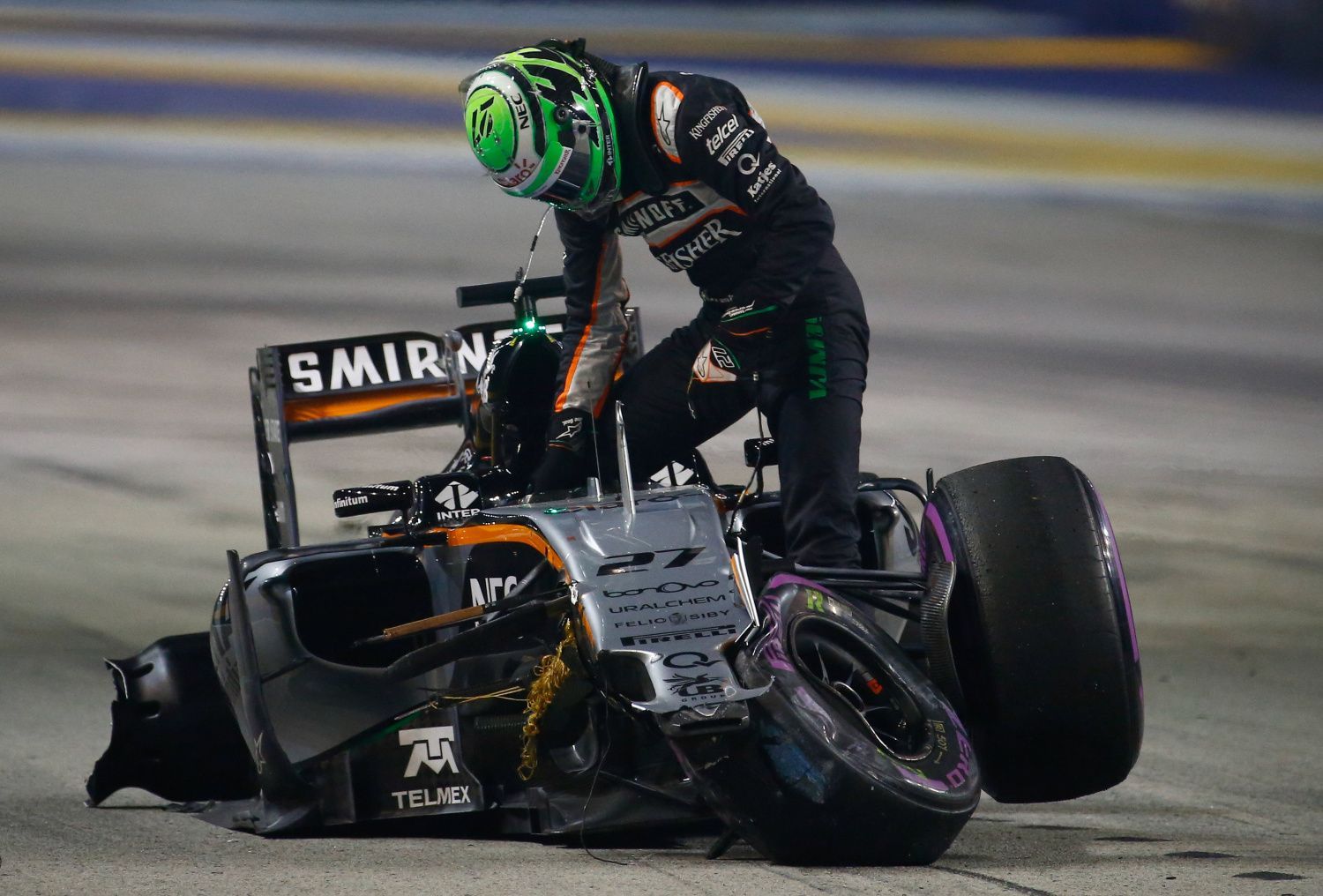 F1, VC Singapuru 2016: Nico Hülkenberg, Force India