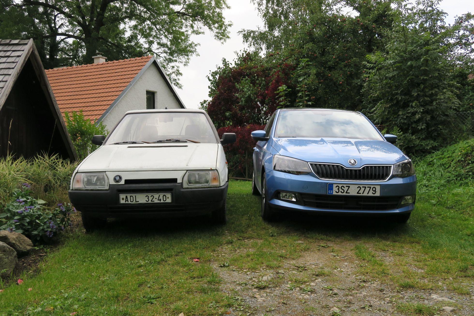 Škoda Fabia vs. Škoda Favorit