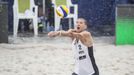 Ostrava Beach Open: Konstantin Semjonov v průtrži mračen (utkání mužů o třetí místo)