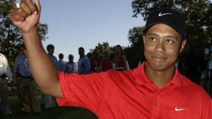 Tiger Woods - hrdý otec