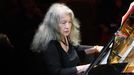 Martha Argerich na festivalu Dvořákova Praha.