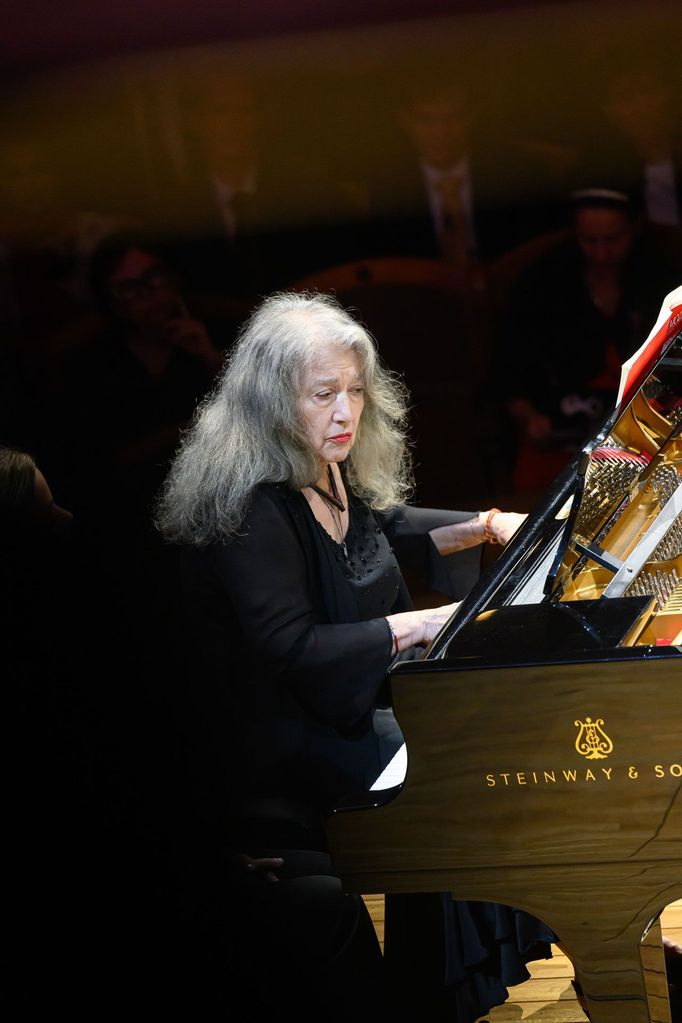 Martha Argerich na festivalu Dvořákova Praha.