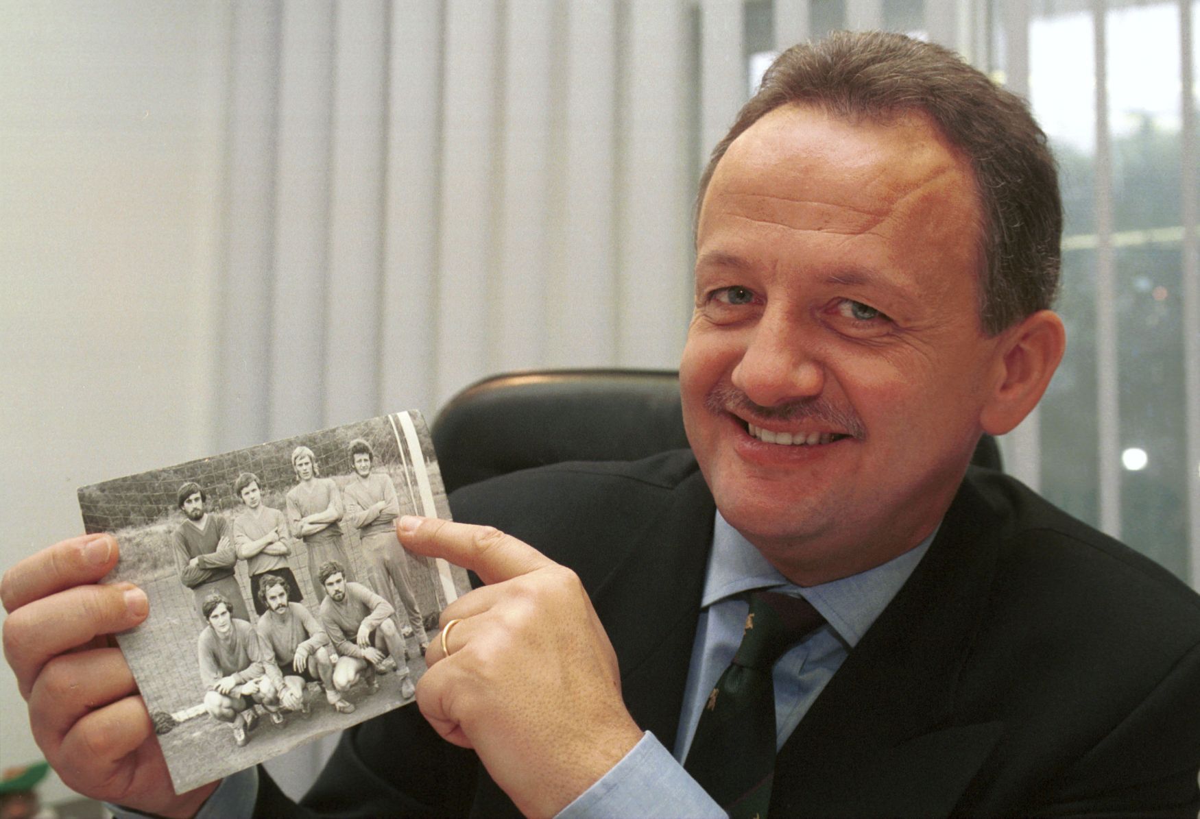 Vratislav Čekan, prezident FK Viktoria Žižkov 1993