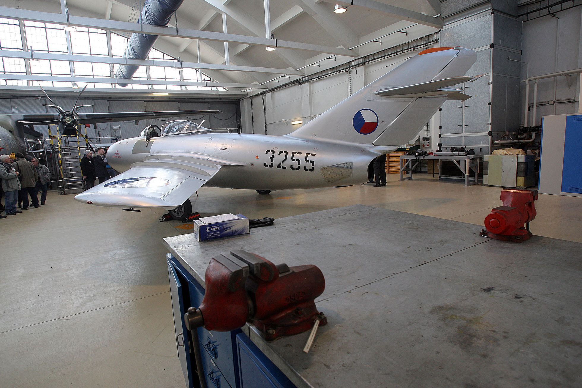 Mig 15bis SB předán po renovaci do leteckého muzea