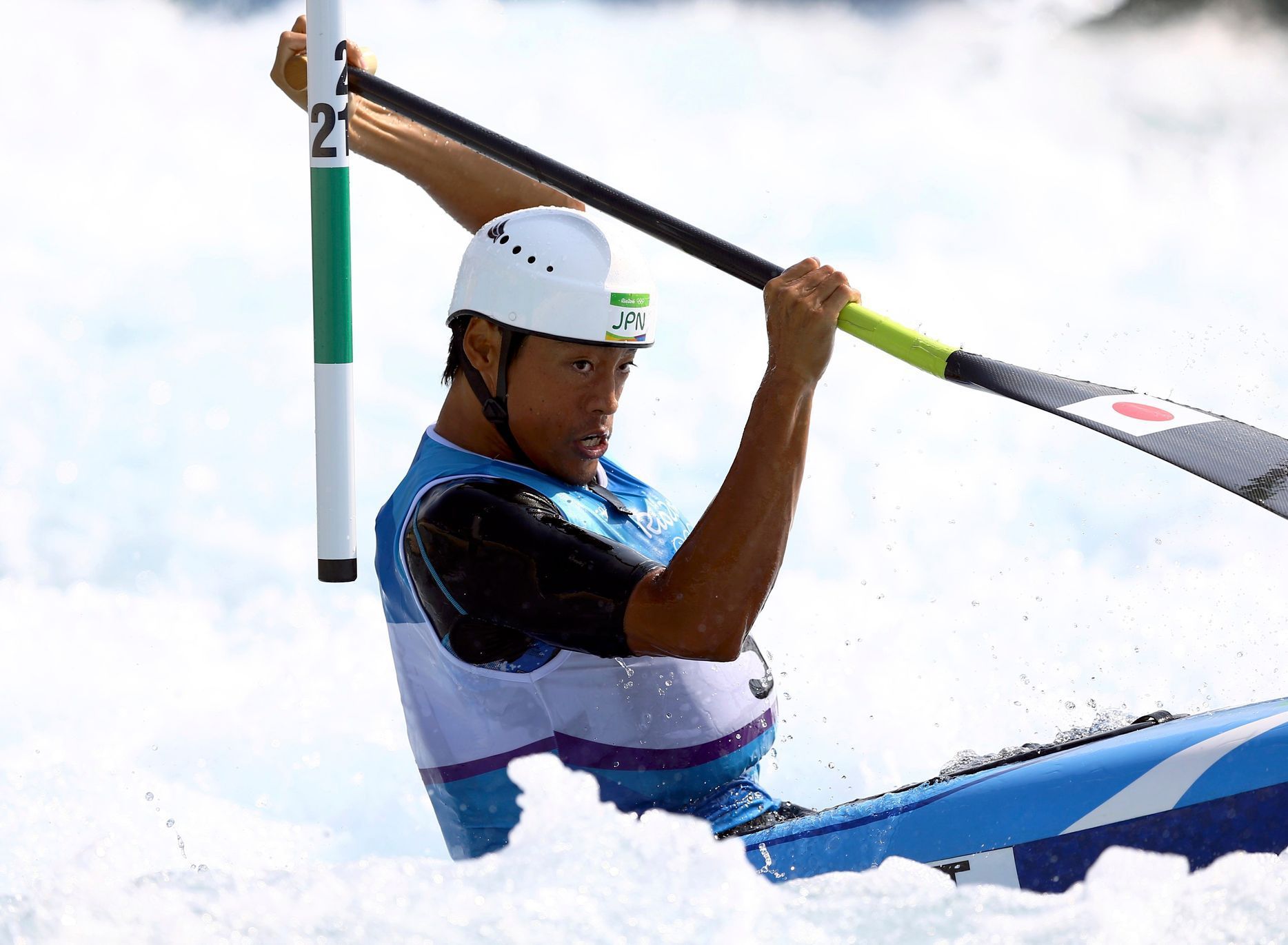 OH 2016, vodní slalom - C1:M: Takuja Haneda (JPN)