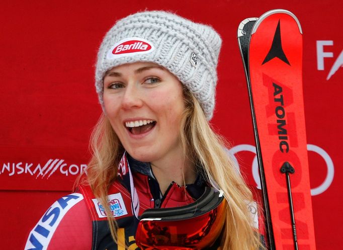 Mikaela Shiffrinová vyhrála obří slalom v Kranjské Goře 2018