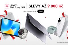 Žhavé slevy na Black Friday. Huawei produkty za jedinečné ceny!