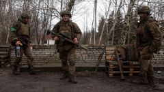 Bachmut Časiv Jar Ukrajina ruská invaze