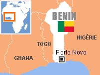 Mapa - Benin
