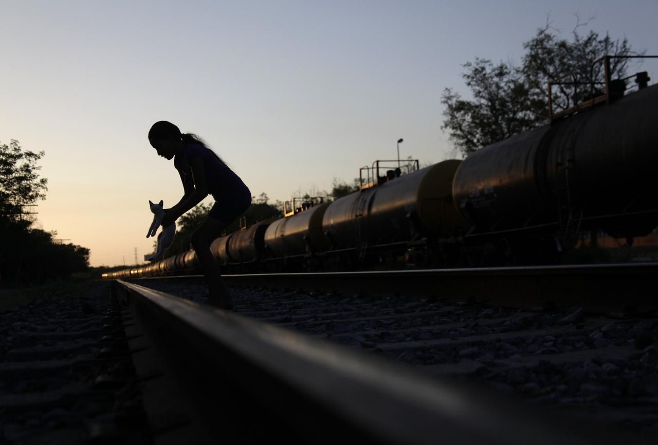 Foto: Mexická rodina žije už 15 let v opuštěném vagóně