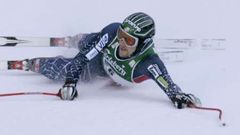 Bode přistál první