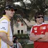 Robert Kubica a Fernando Alonso