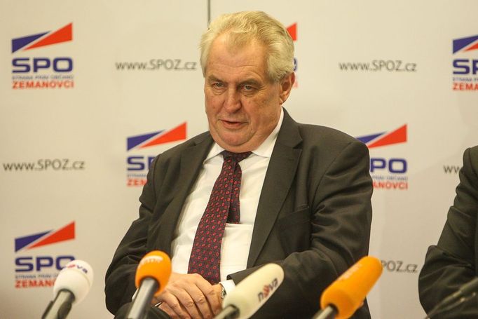 Miloš Zeman.