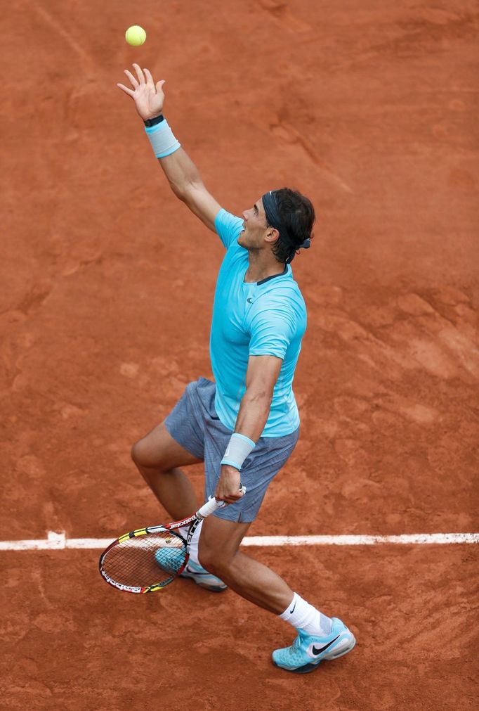 Rafael Nadal na French Open 2014