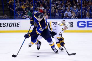 NHL, St.Louis-Nashville: Dmitrij Jaškin (23) - Viktor Arvidsson (38)