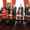 Spolu Piráti STAN koalice dohoda vláda Fiala podpis