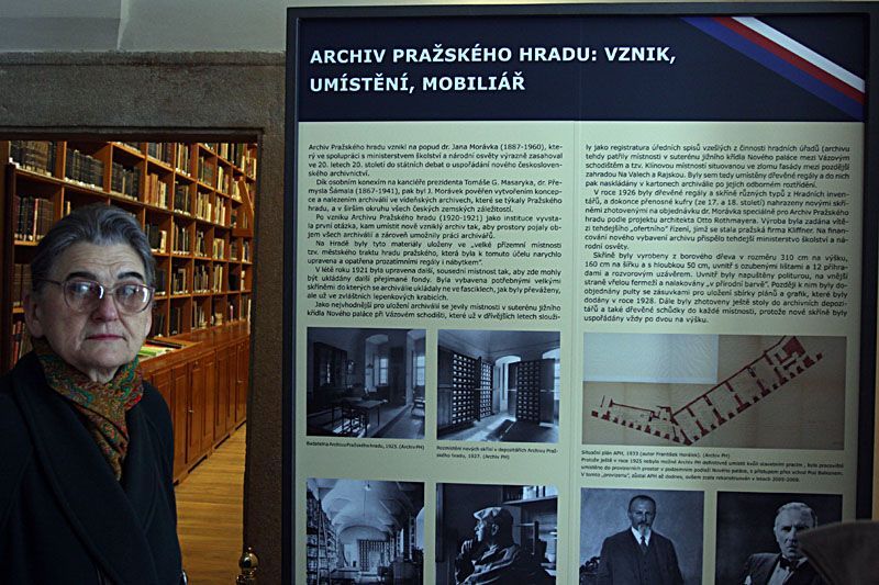 Pražský hrad. Knihovna T.G.M.