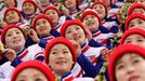 ZOH 2018, Česko-Jižní Korea: Roztleskávačky z KLDR