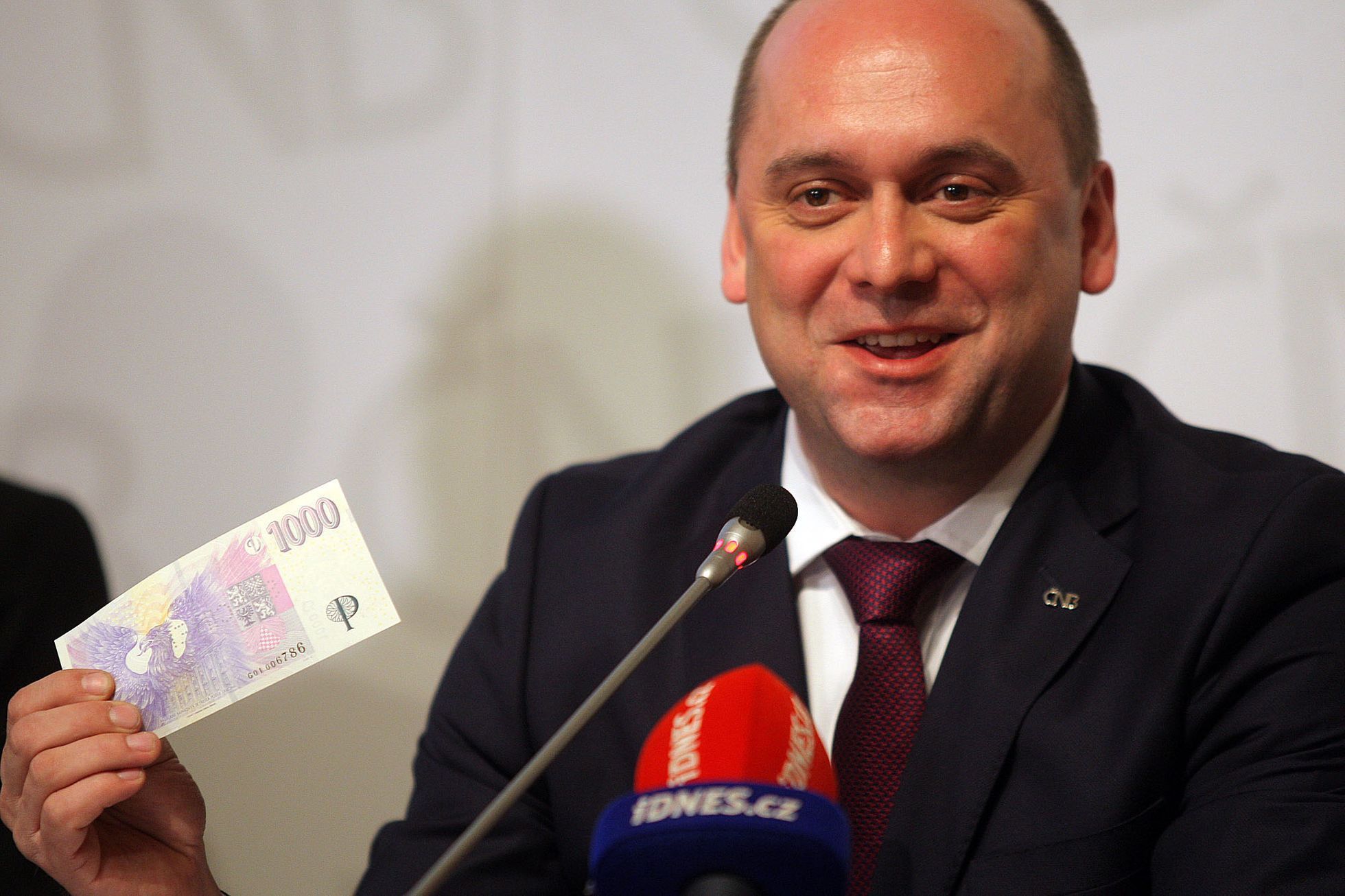Falzifikáty peněz zachycené v Česku v roce 2016