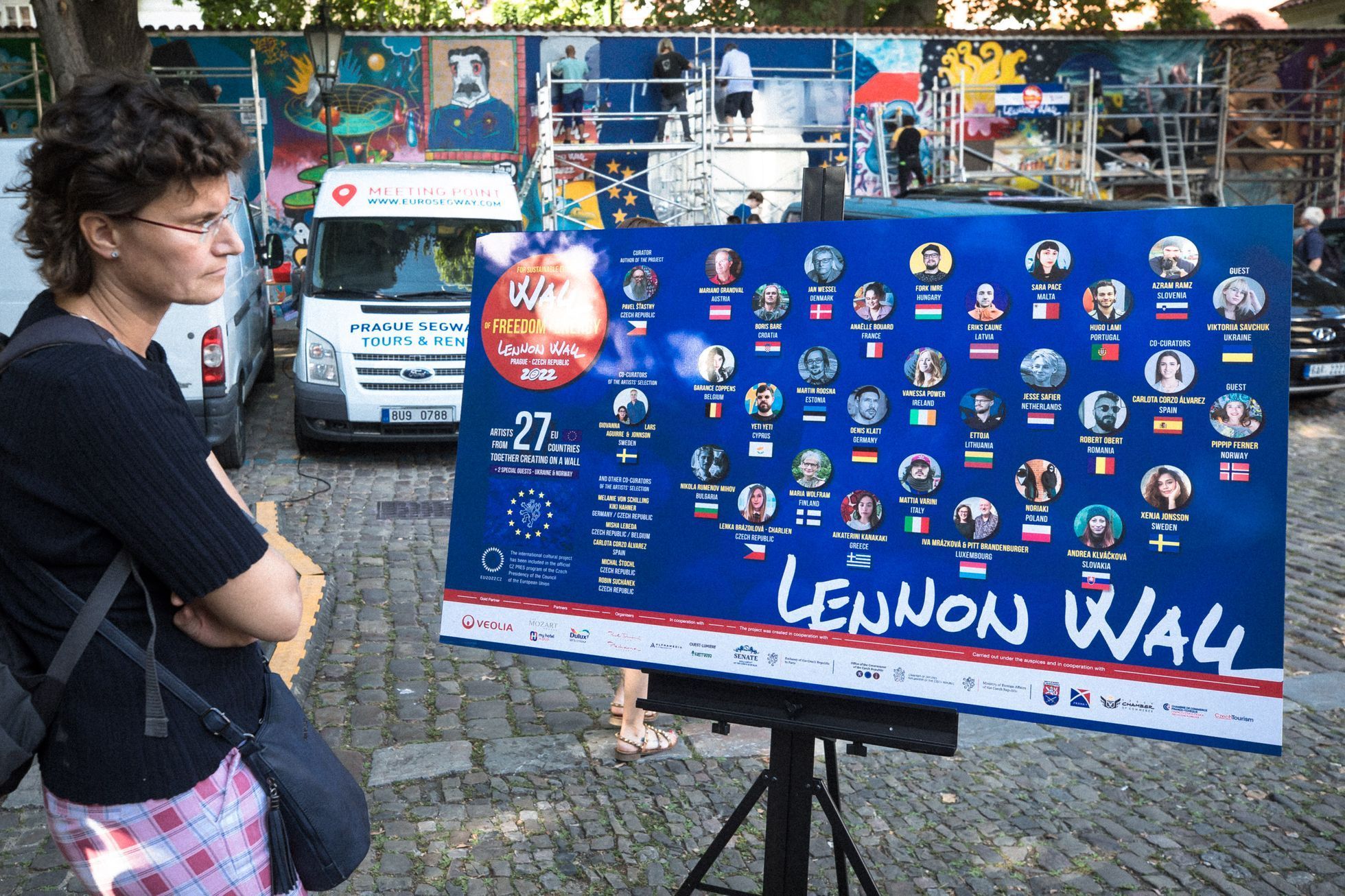 Lennonova zeď v Praze, zeď svobody