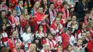 Hokej, extraliga, Slavia - Kladno: fanoušci Slavie