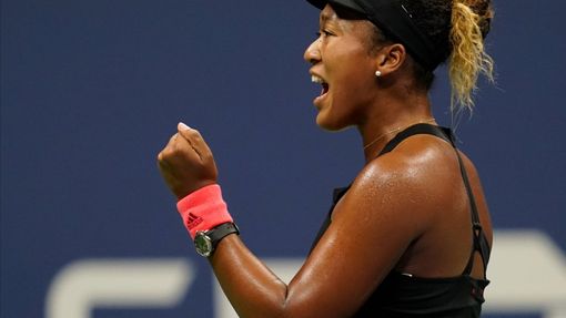 Naomi Ósakaová v semifinále US Open 2018