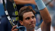 Rafael Nadal slavil postup přes domácího tenistu Ryana Harrisona poněkud střízlivěji. Přeci jen má po formě z posledních turnajů ty nejvyšší ambice.