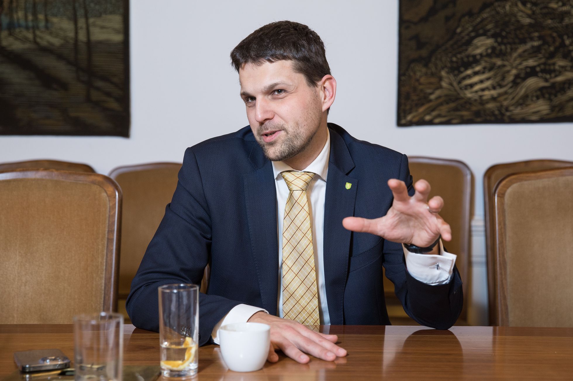 Náměstek ministra životního prostředí a kandidát na ministra životního prostředí Petr Hladík z KDU-ČSL