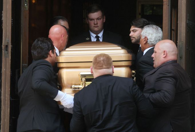 Pohřeb Ivany Trump.