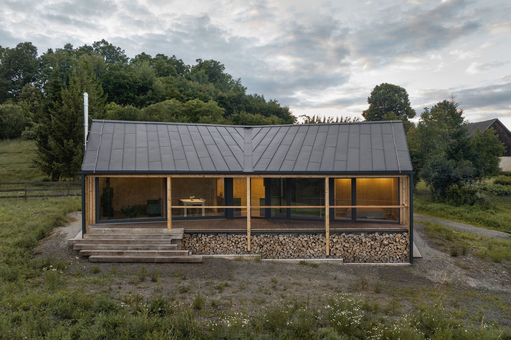 chata český ráj architektura