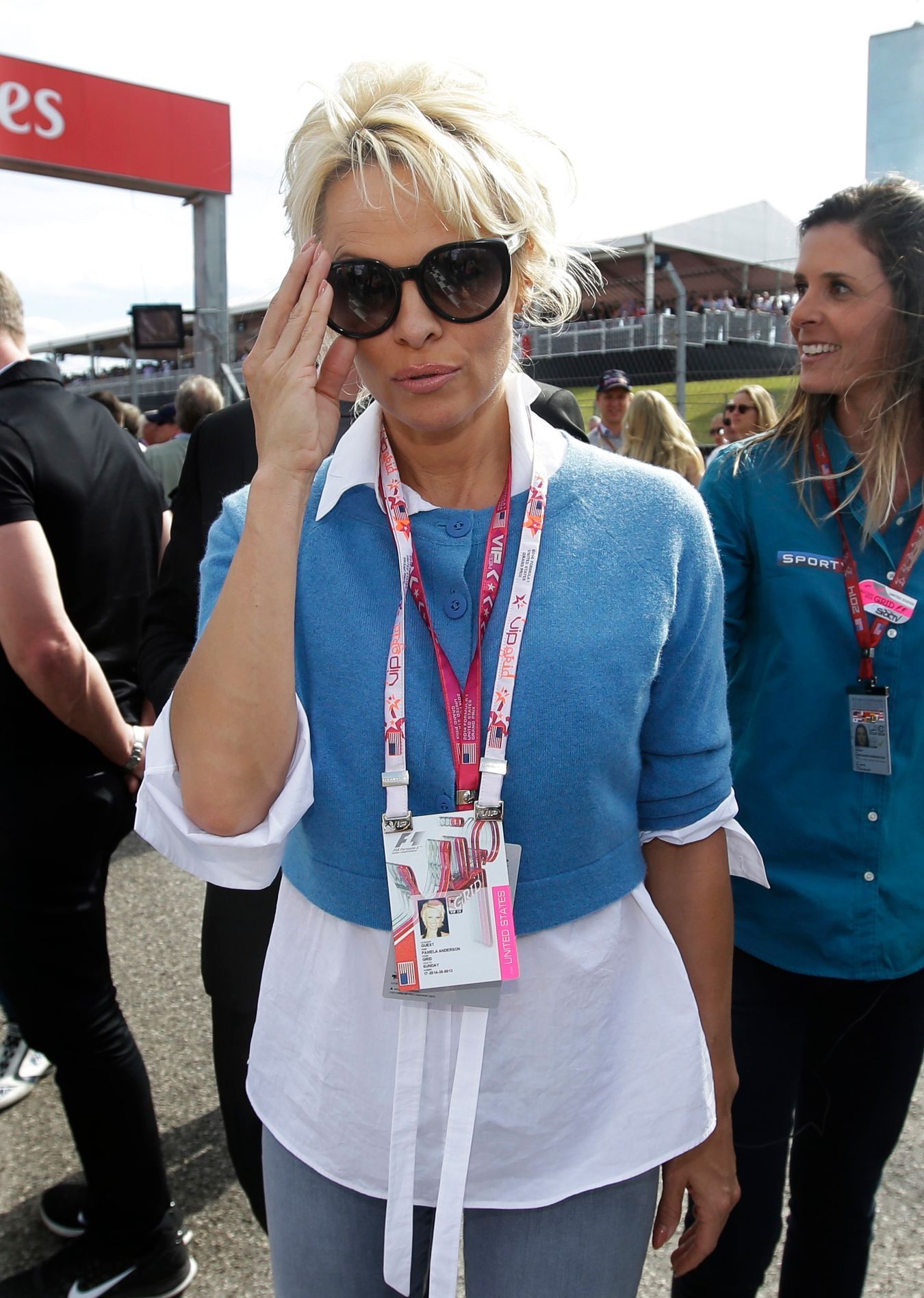 F1, VC USA 2014: Pamela Andersonová