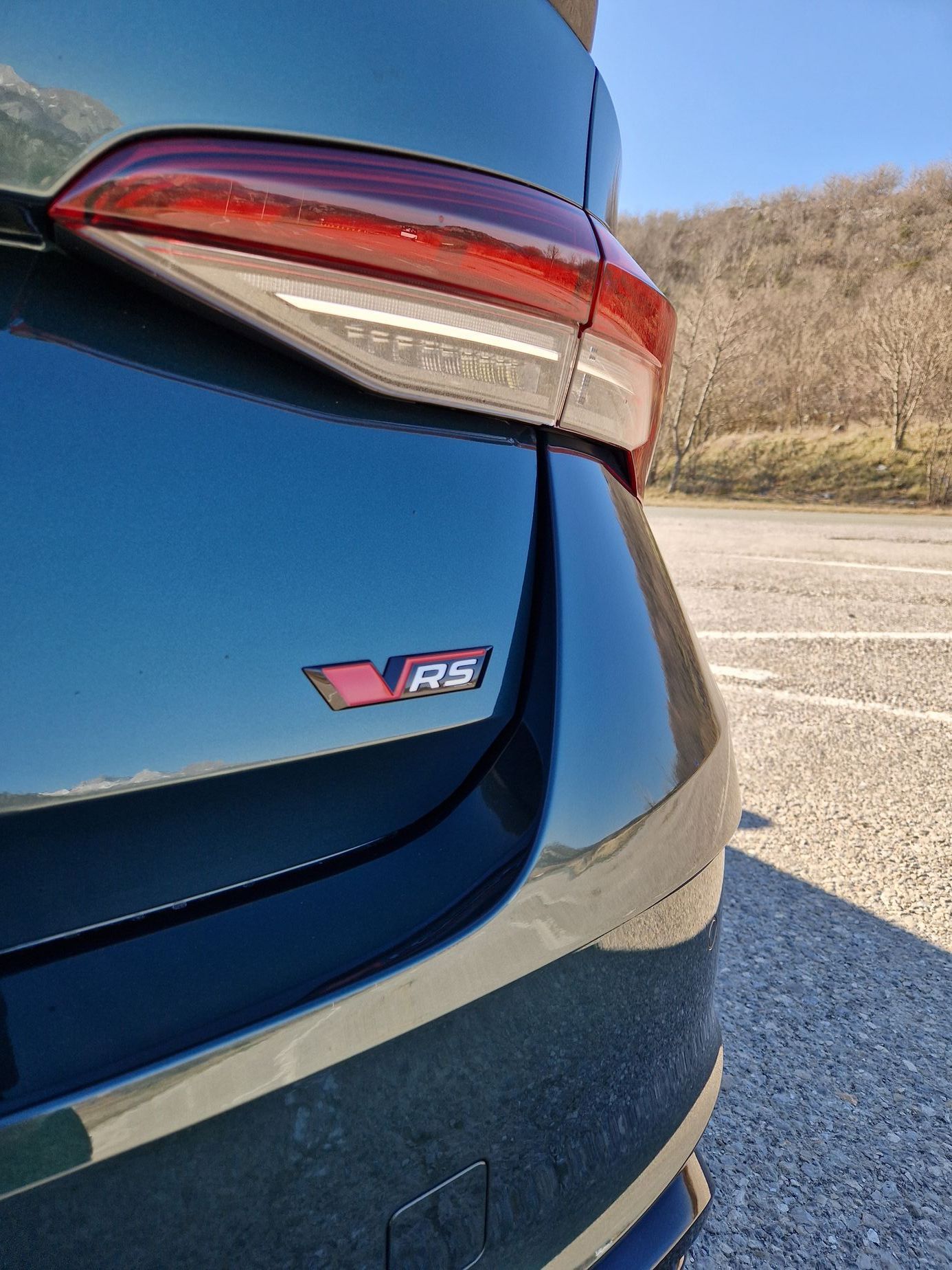 Škoda Octavia RS jízdy Chorvatsko
