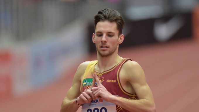 Jan Friš, běh na 1500 metrů