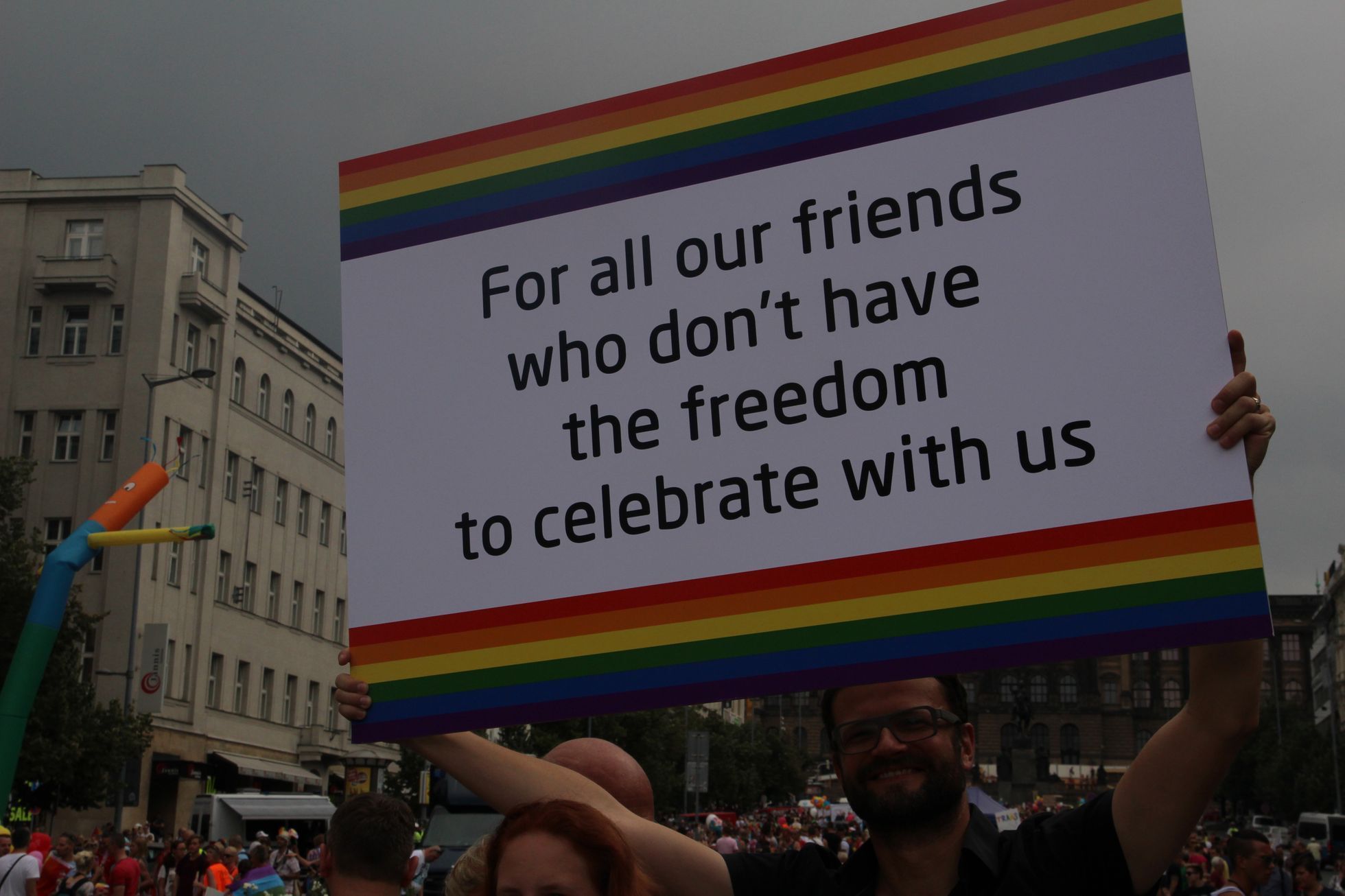 Prague pride pochod 2015