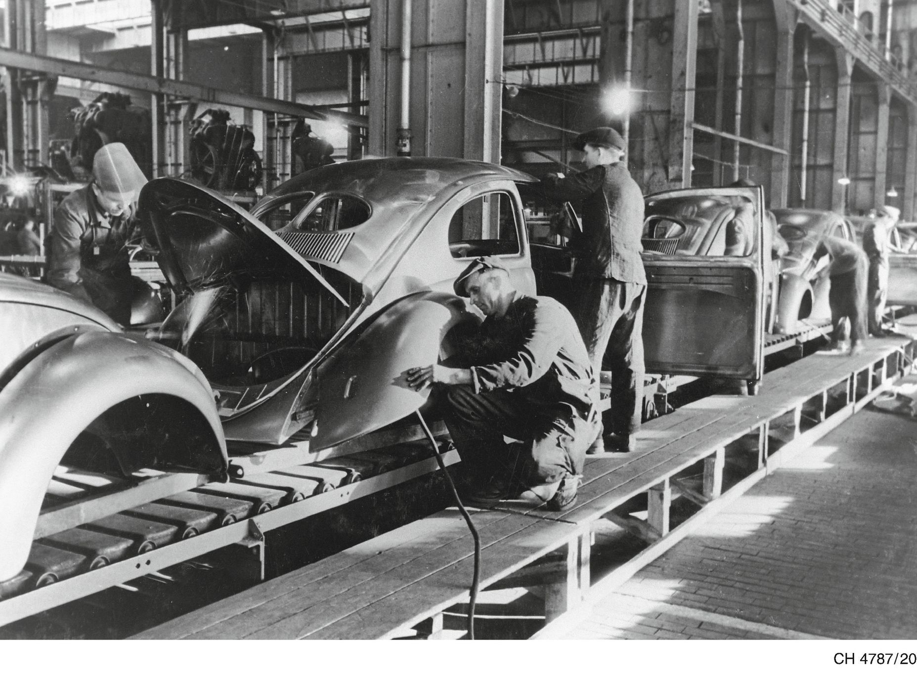 Továrna Volkswagen ve Wolfsburgu