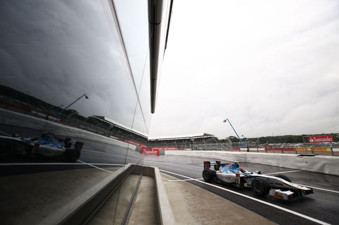 Josef Král v GP2: 2012, Barwa Addax Team, Silverstone