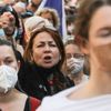 Demonstrace a pochod Milion chvilek pro demokracii, protest, Marie Benešová
