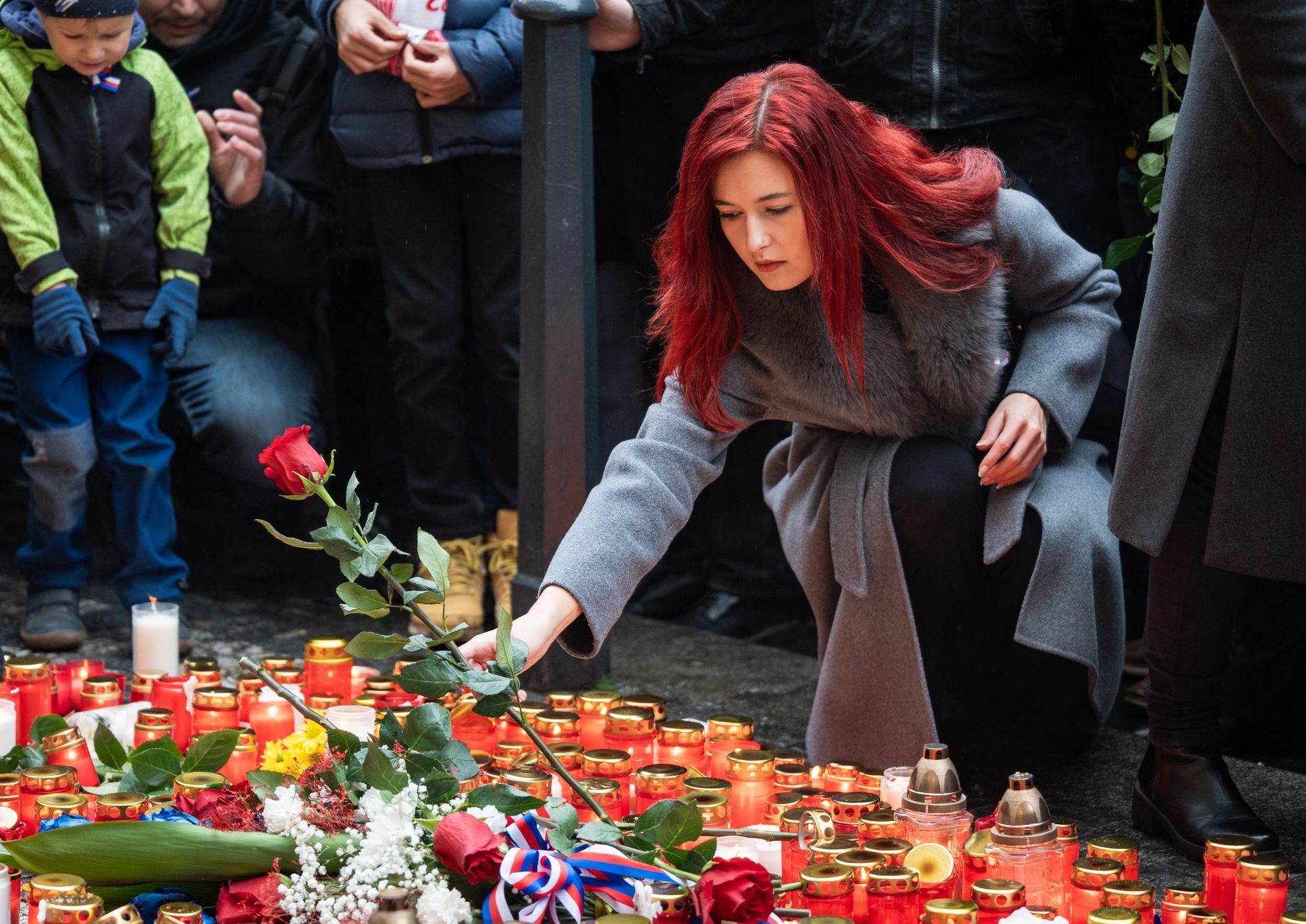 Národní třída, 17. listopad, Praha, státní svátek