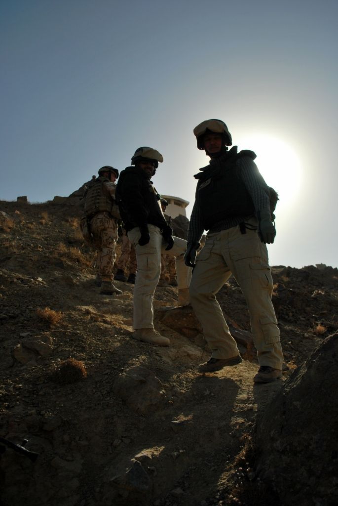 Český PRT v Afghánistánu - pozorovací stanoviště