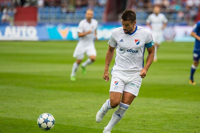 Ostrava vs. Slavia, druhé kolo ligy (Milan Baroš)