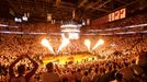 Ceremoniál před posledním utkáním play-off NBA 2012 mezi Miami Heat a Oklahomou City Thunder.