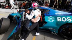 Robert Wickens v závodě IMSA v Long Beach 2025