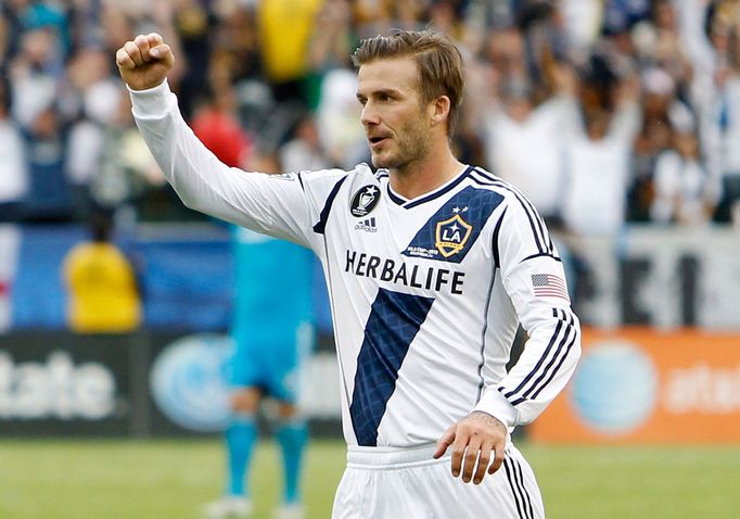 David Beckham se loučí s Los Angeles Galaxy obhajobou mistrovského titulu