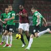 Fotbal, Gambrinus liga, Sparta - Jablonec: Léonard Kweuke - Vít Beneš