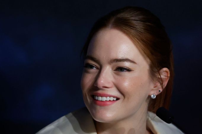 Herečka Emma Stone.