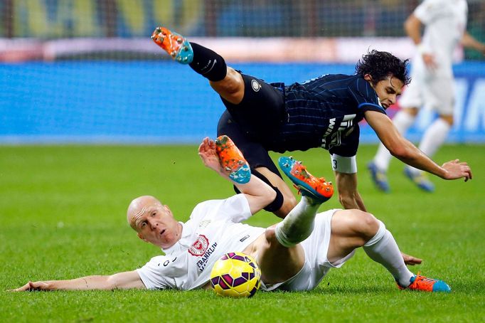 Hellas Verona (Hallfredsson) vs  Inter Milan (Ranocchia)